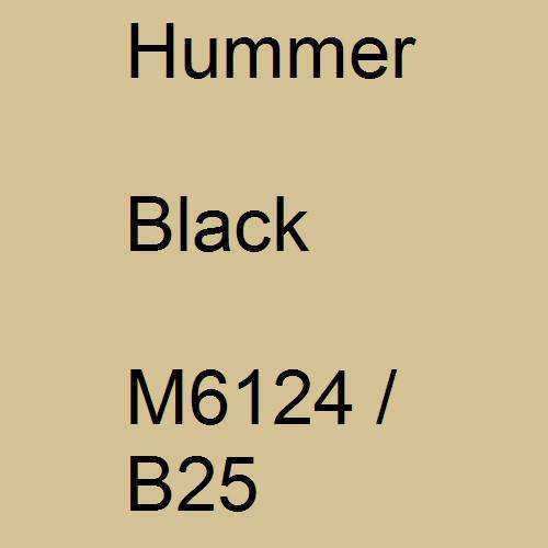 Hummer, Black, M6124 / B25.